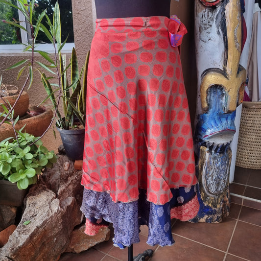 Short Wrap Skirt