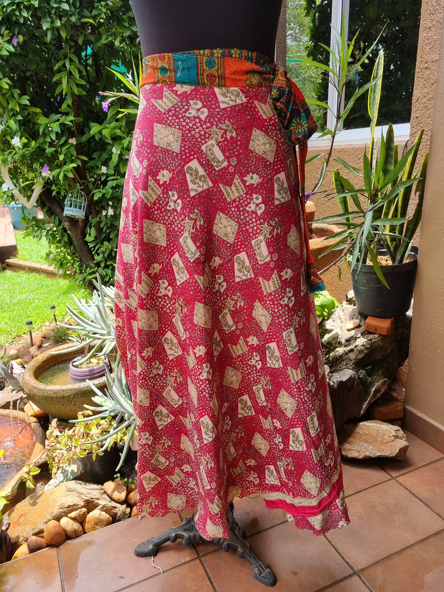 Saree Wrap Skirt