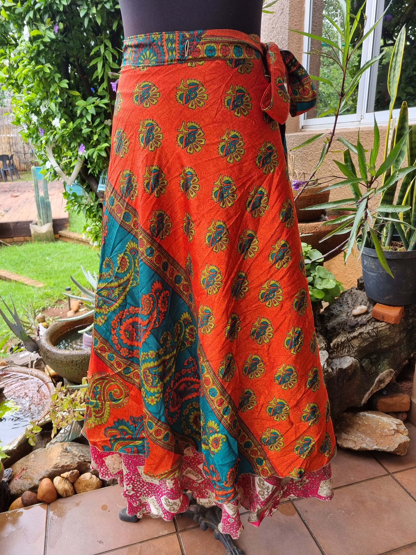 Saree Wrap Skirt