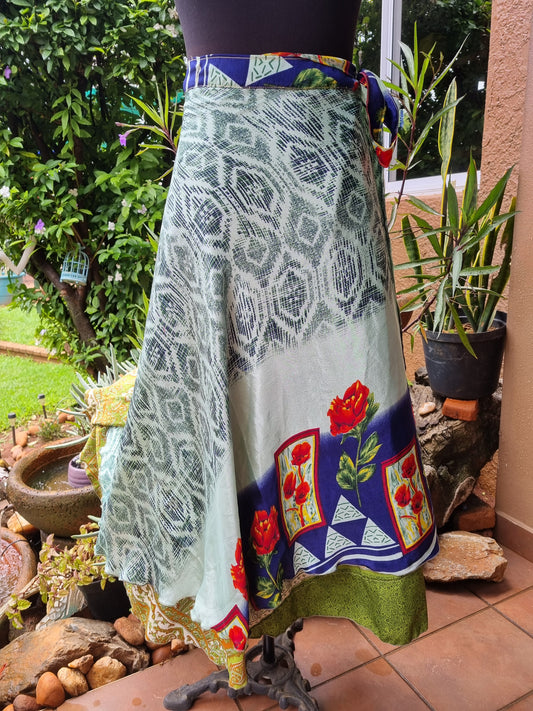 Saree Wrap Skirt