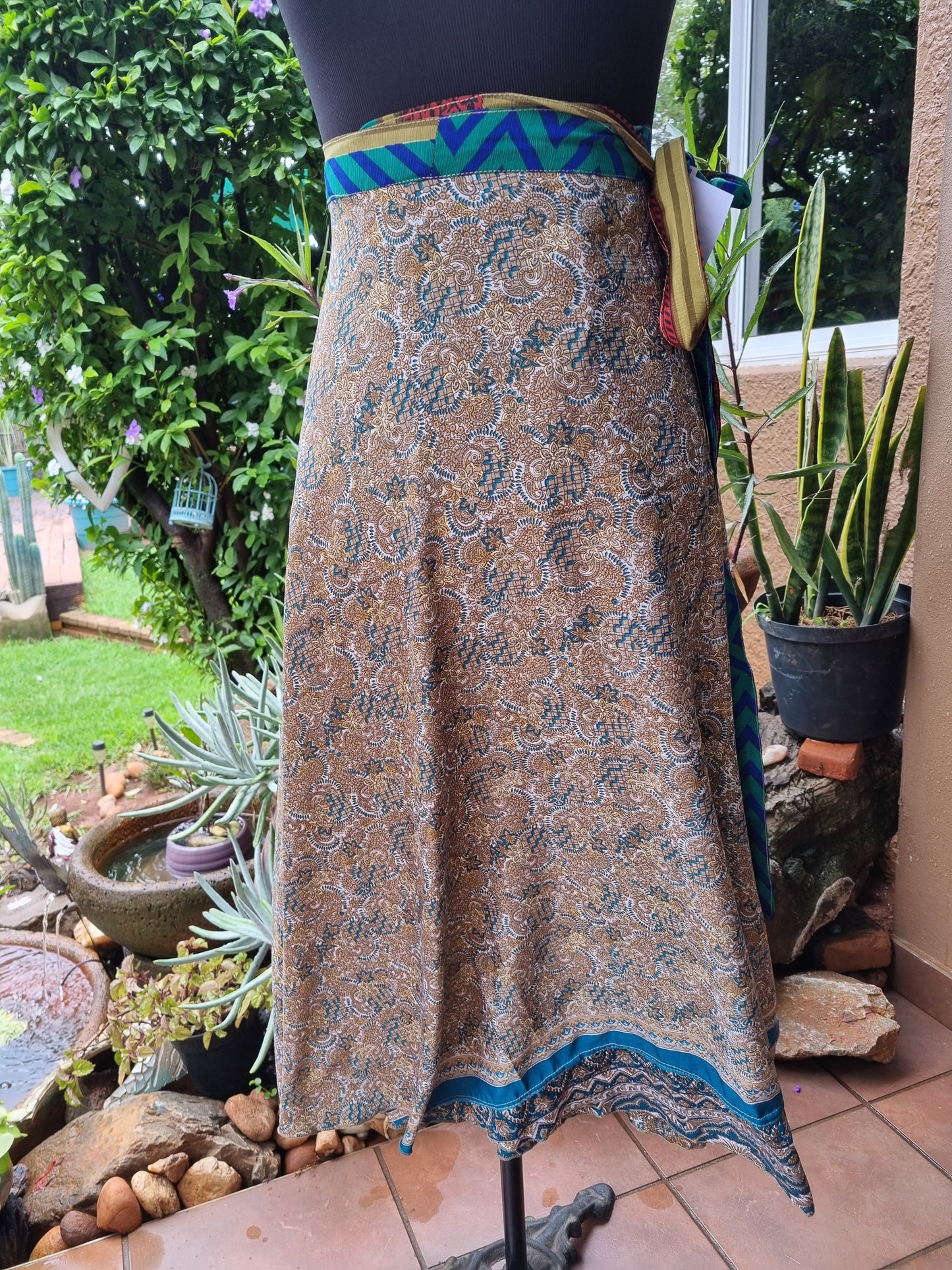 Saree Wrap Skirt