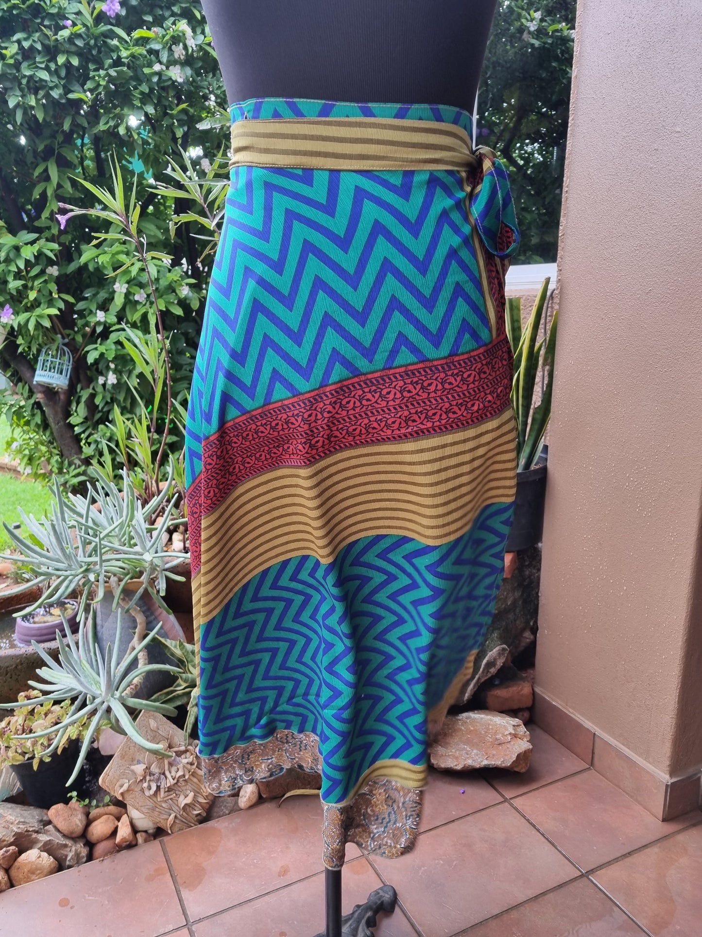 Saree Wrap Skirt