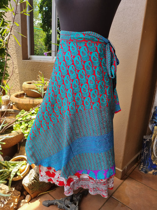 Saree Wrap Skirt