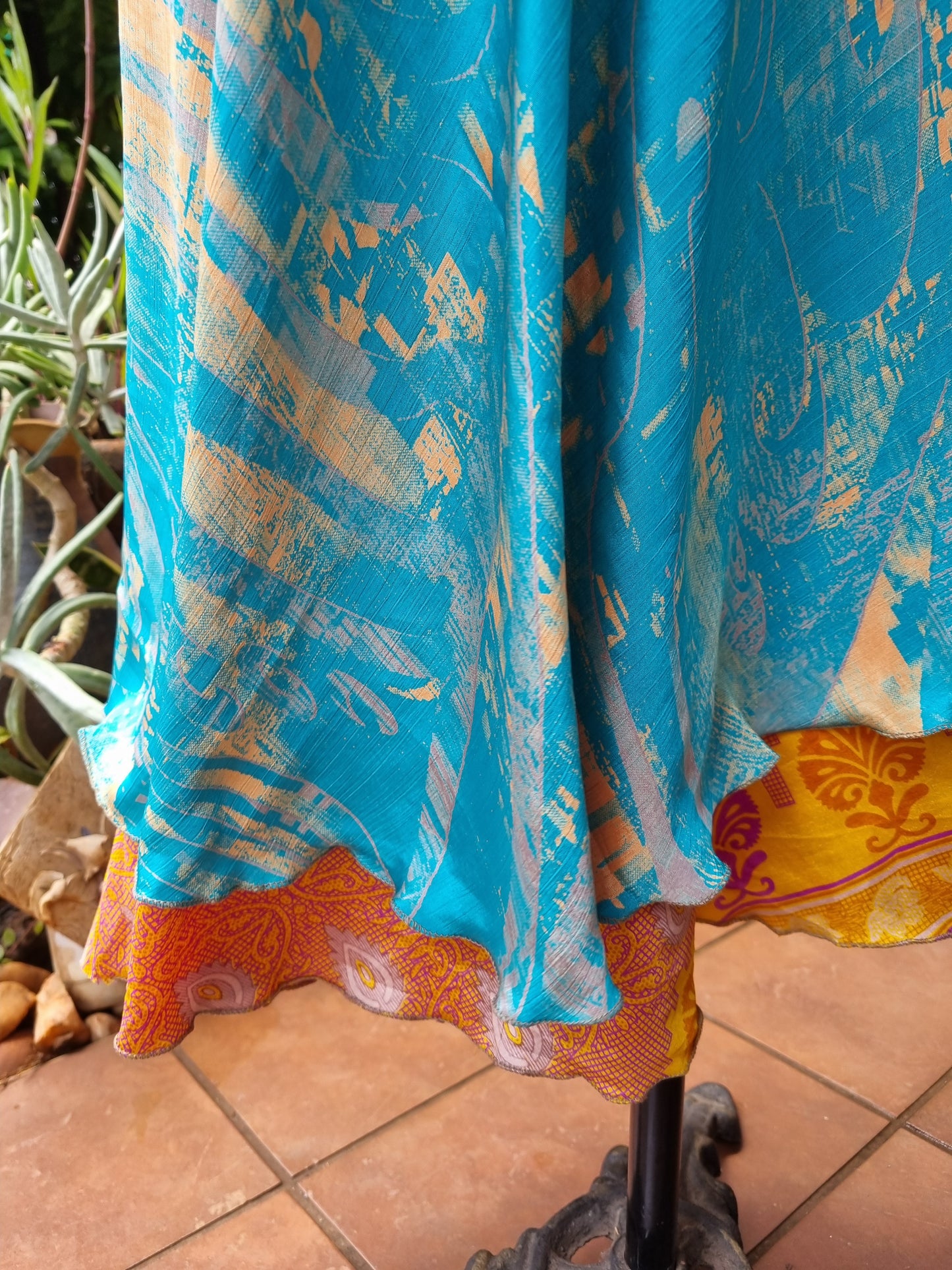 Saree Wrap Skirt