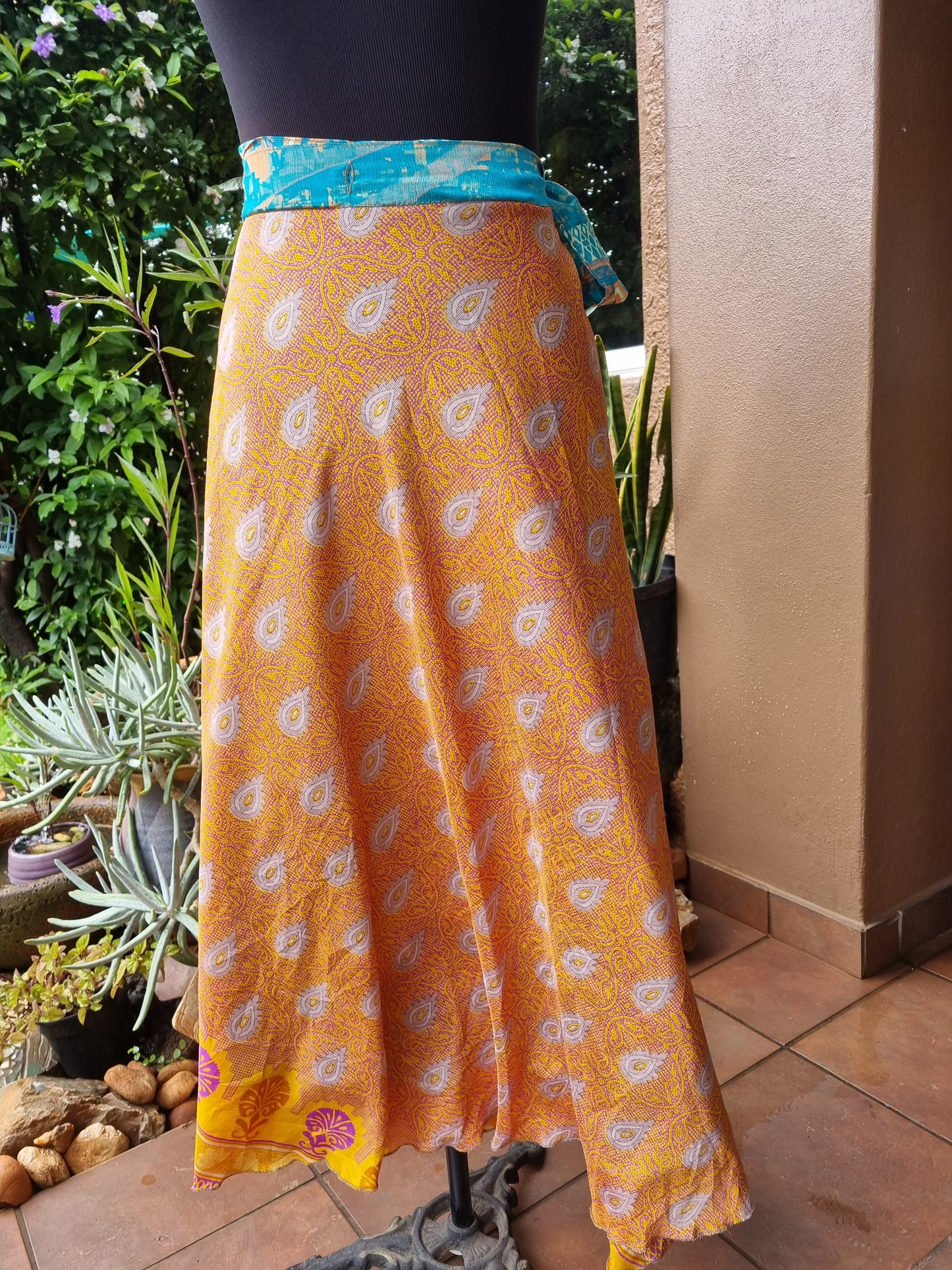 Saree Wrap Skirt