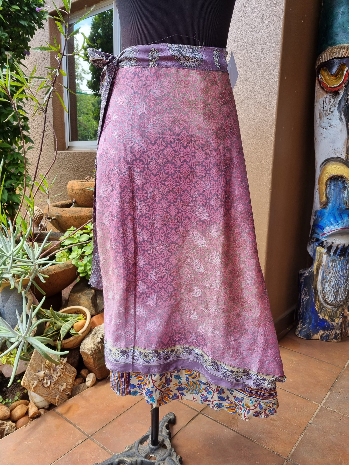 Saree Wrap Skirt