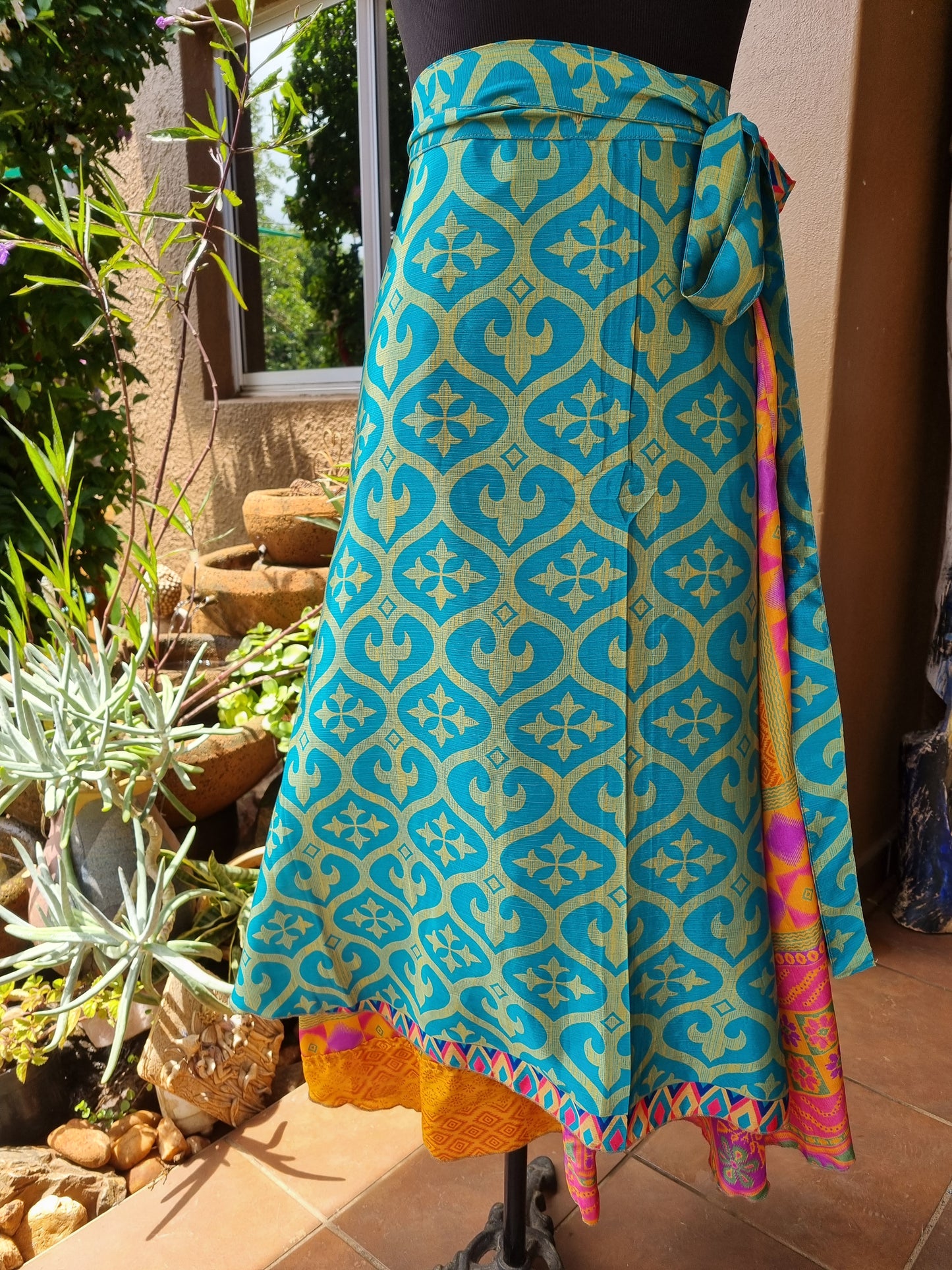Saree Wrap Skirt