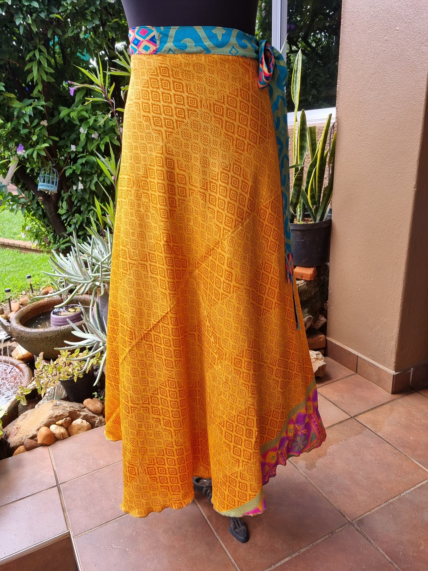 Saree Wrap Skirt