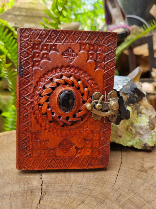 Onyx Leather Journal (13CM X 10CM)