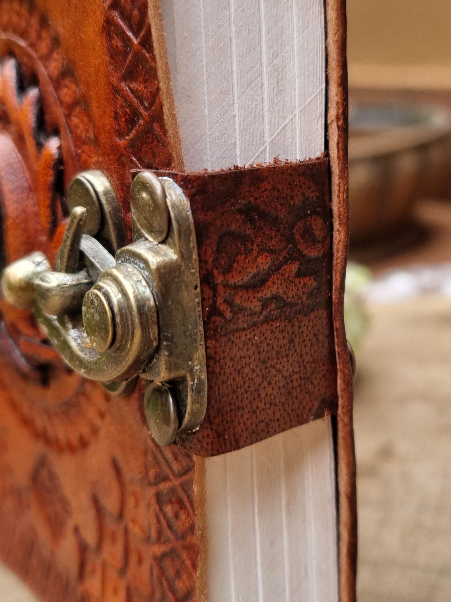 Amethyst Leather Journal (13CM X 10CM)