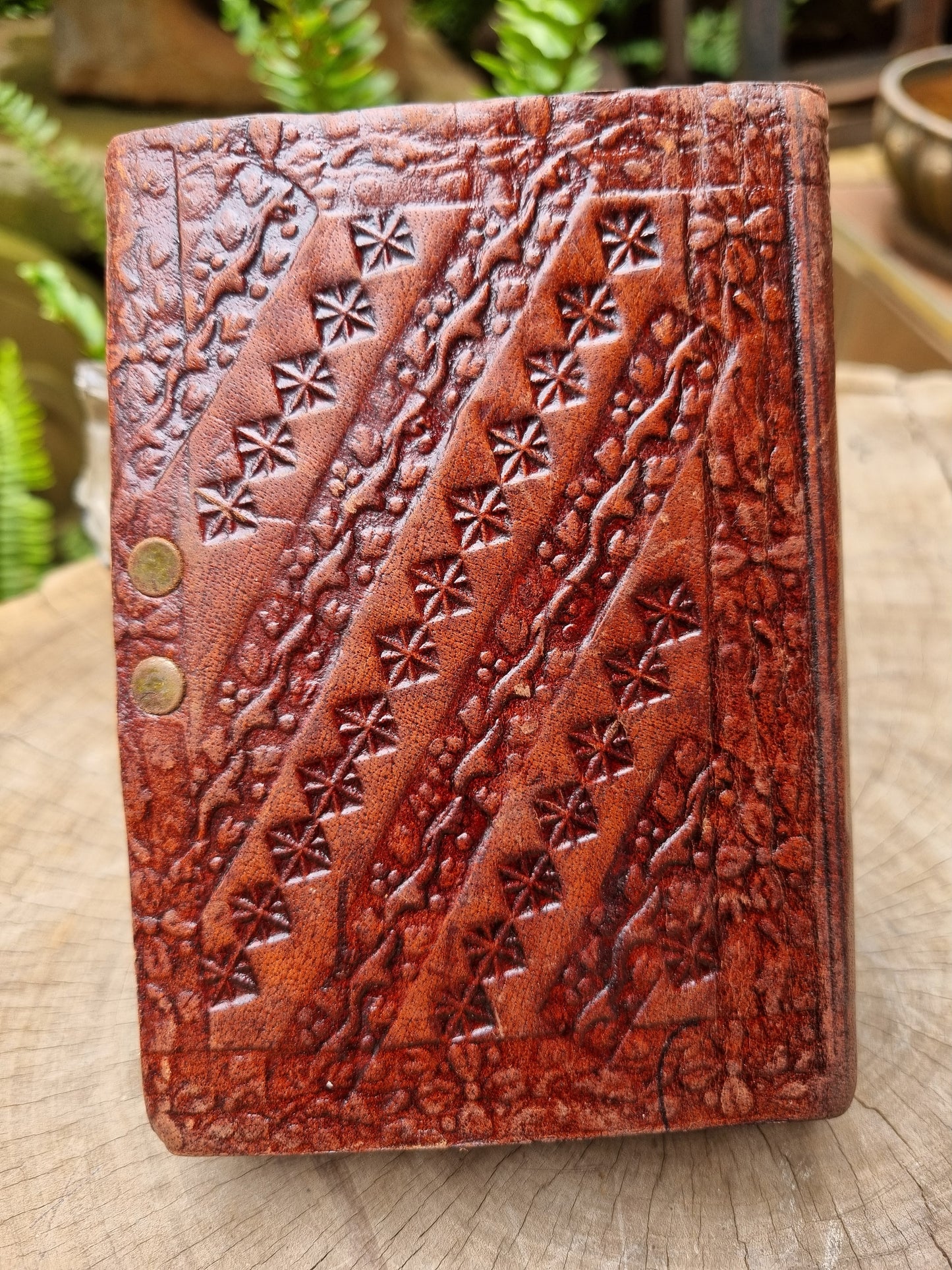 Labradorite Leather Journal