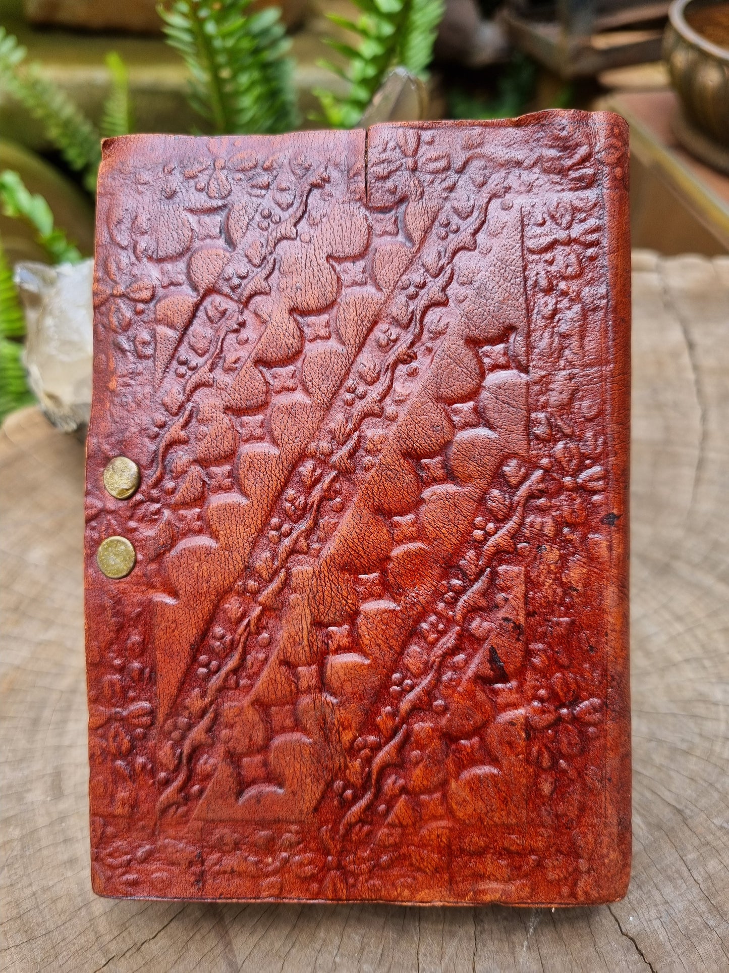 Lapis Lazuli Leather Journal (13CM X 10CM)