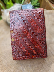 Tiger's Eye Leather Journal (13CM X 10CM)