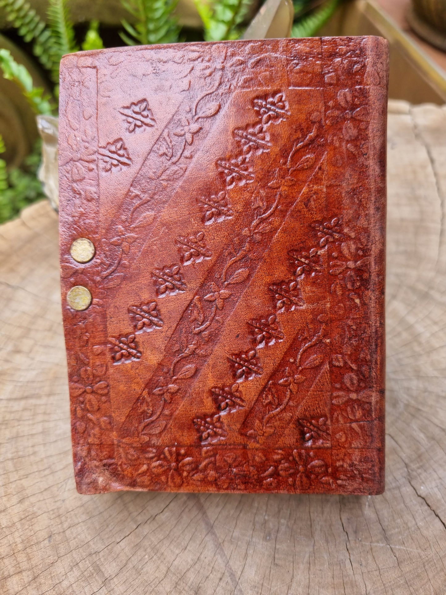 Tiger's Eye Leather Journal