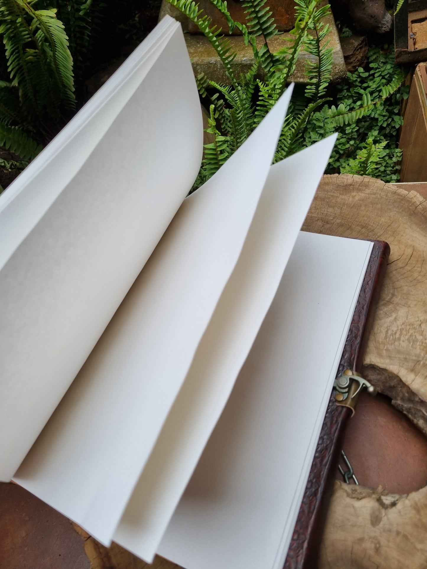 XL Crystal Leather Journal (33CM X 26CM)