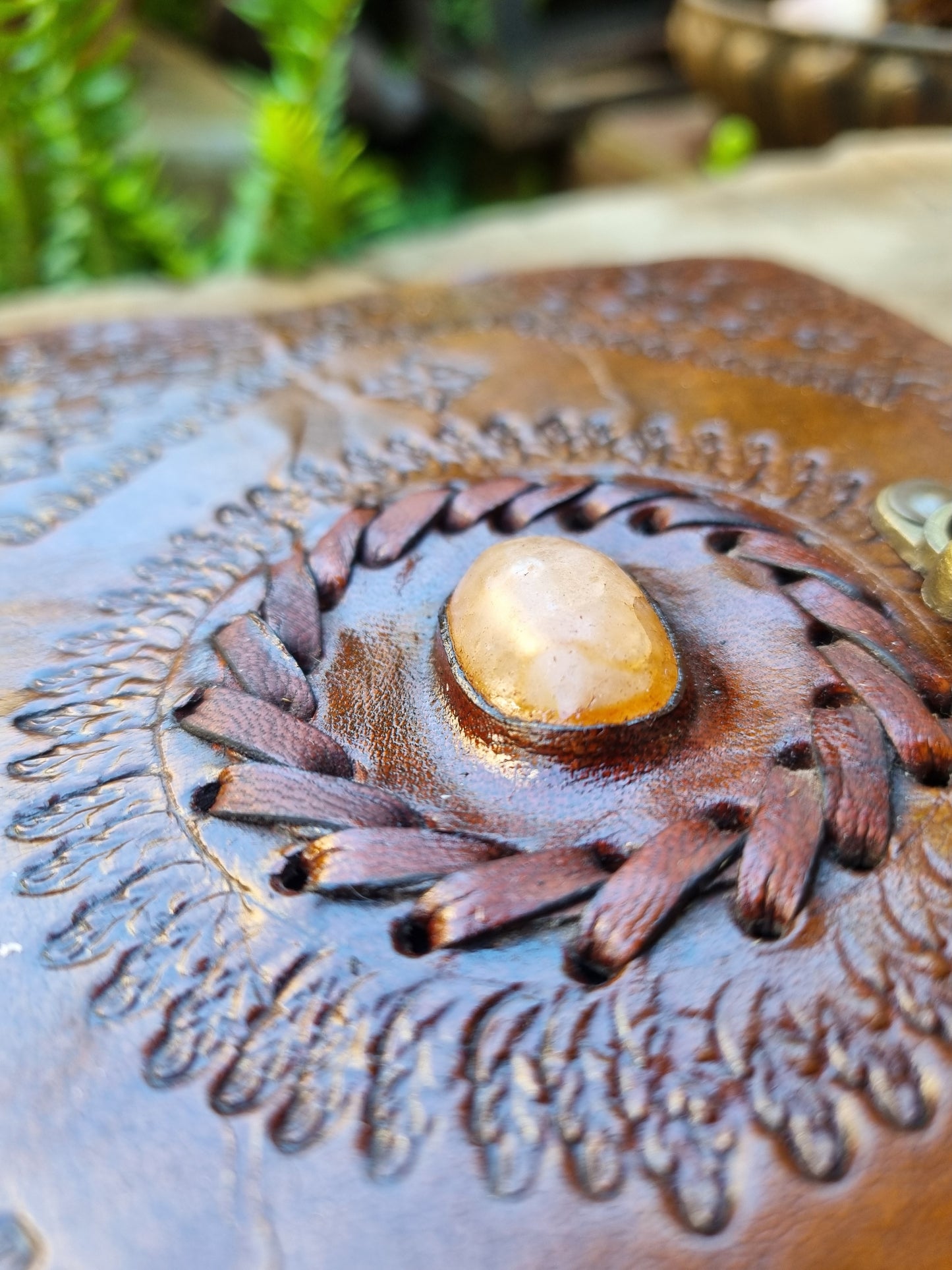 Calcite Leather Journal (18CM X 13CM)