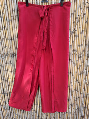 Cherry Wrap Pants