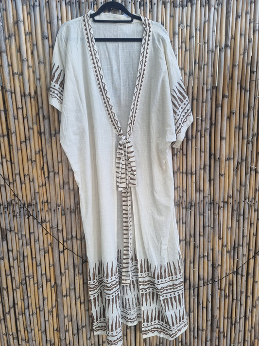 Dune Cotton Kimono