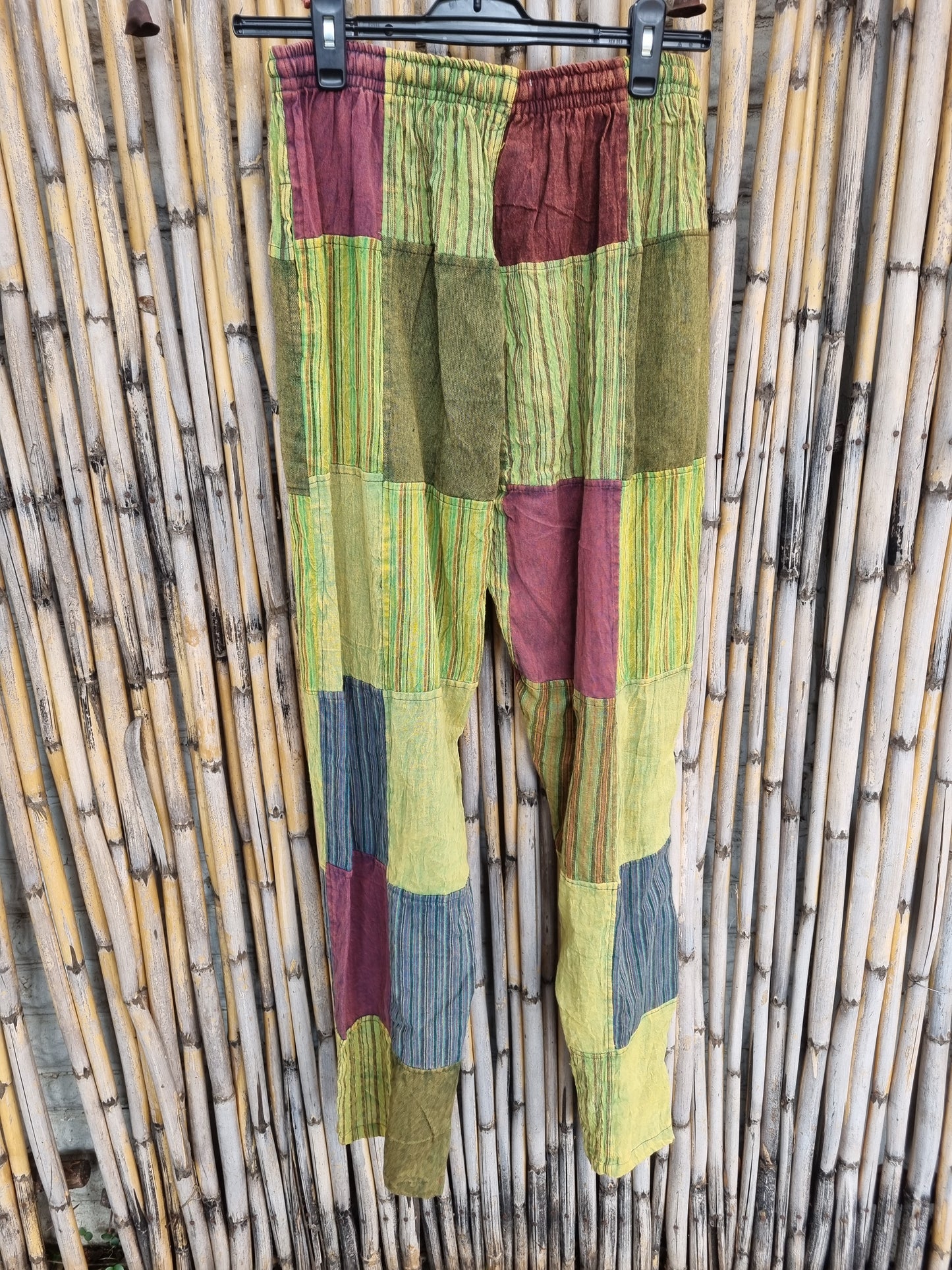 Willow Cotton Patchwork Pants (XXXL)