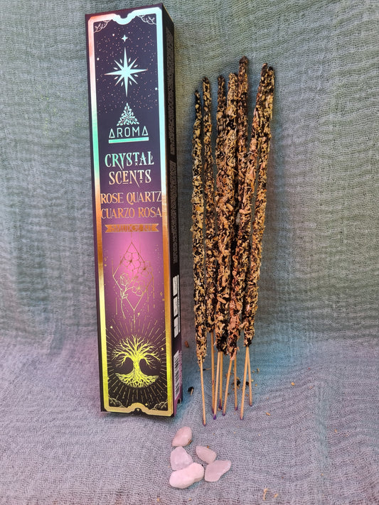 Rose Quartz Smudge Kit