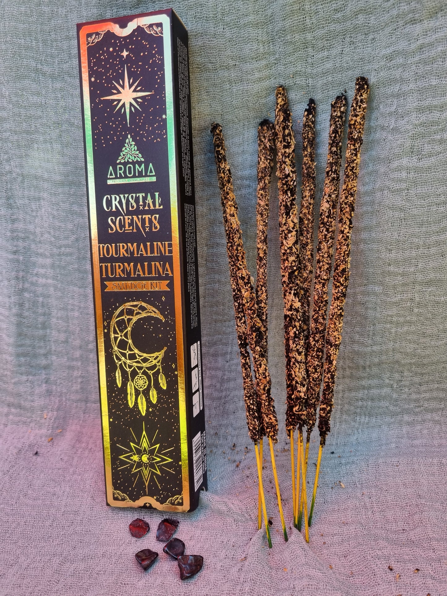 Tourmaline Smudge Kit
