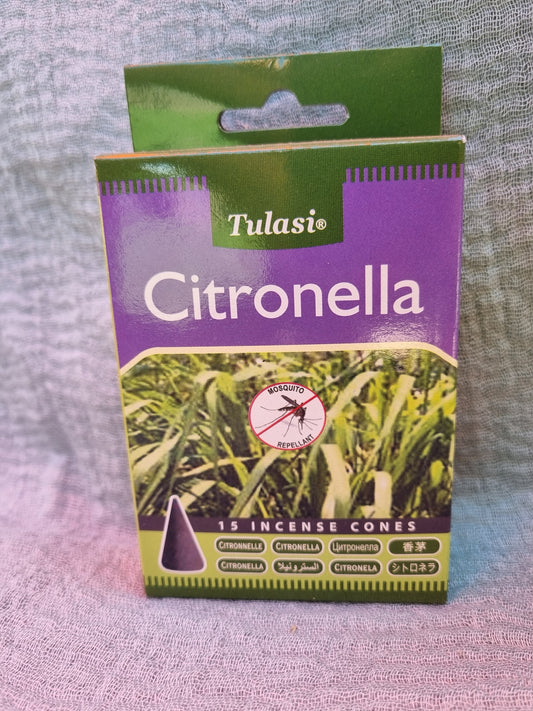 Tulasi Citronella Incense Cones
