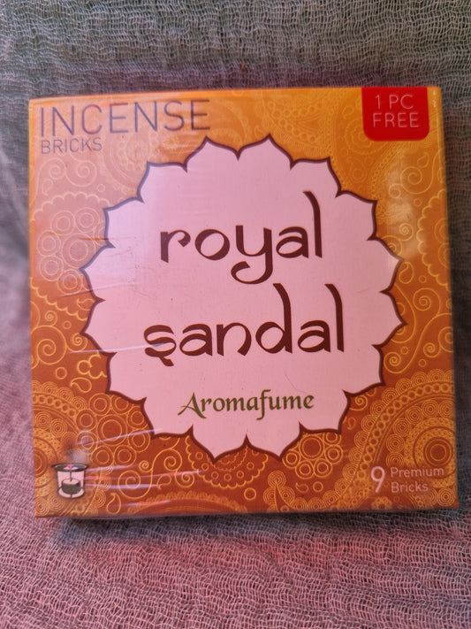 Aromafume Royal Sandal Incense Bricks