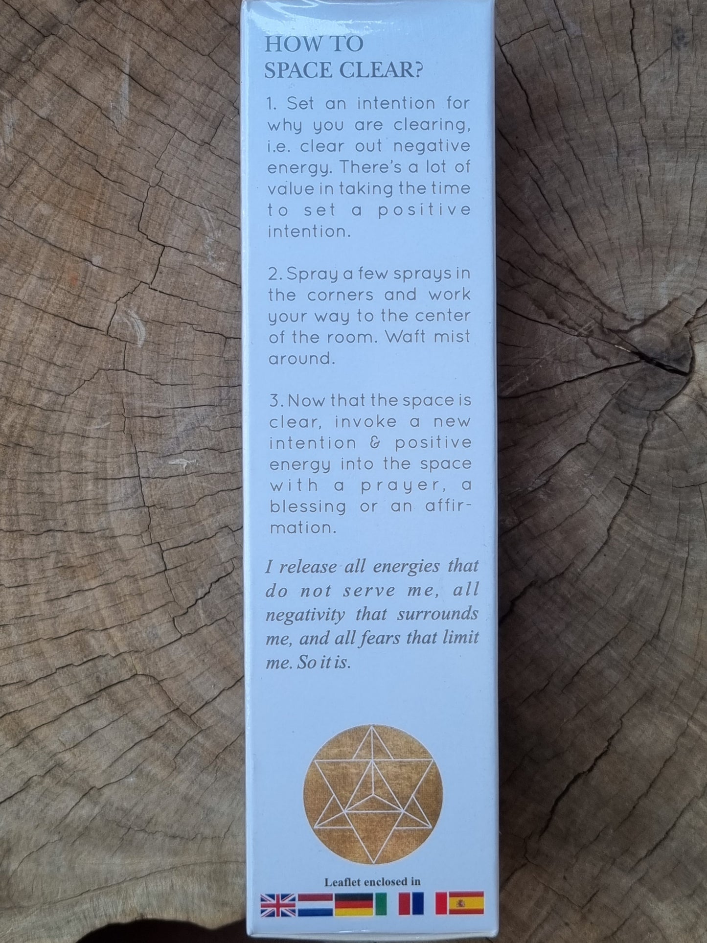 White sage & Sandalwood Smudge Spray