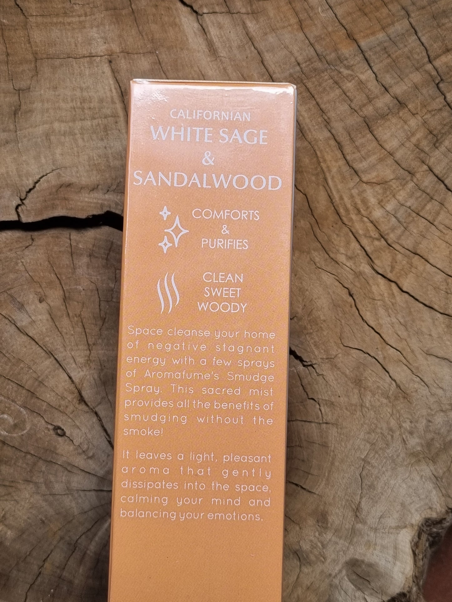 White sage & Sandalwood Smudge Spray