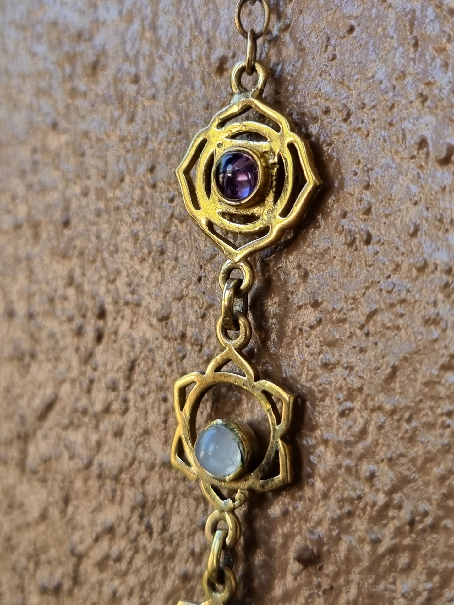 Brass Chakra Bracelet