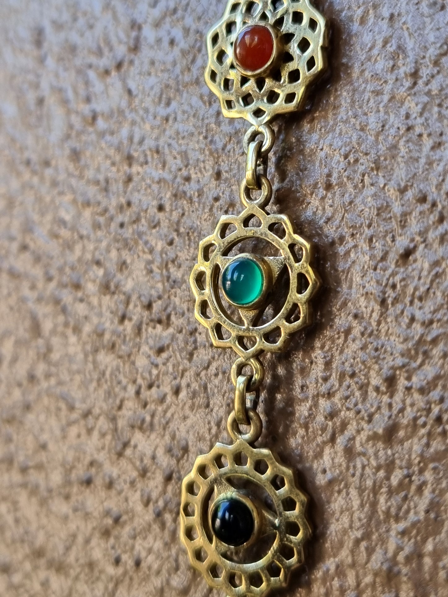 Brass Chakra Bracelet