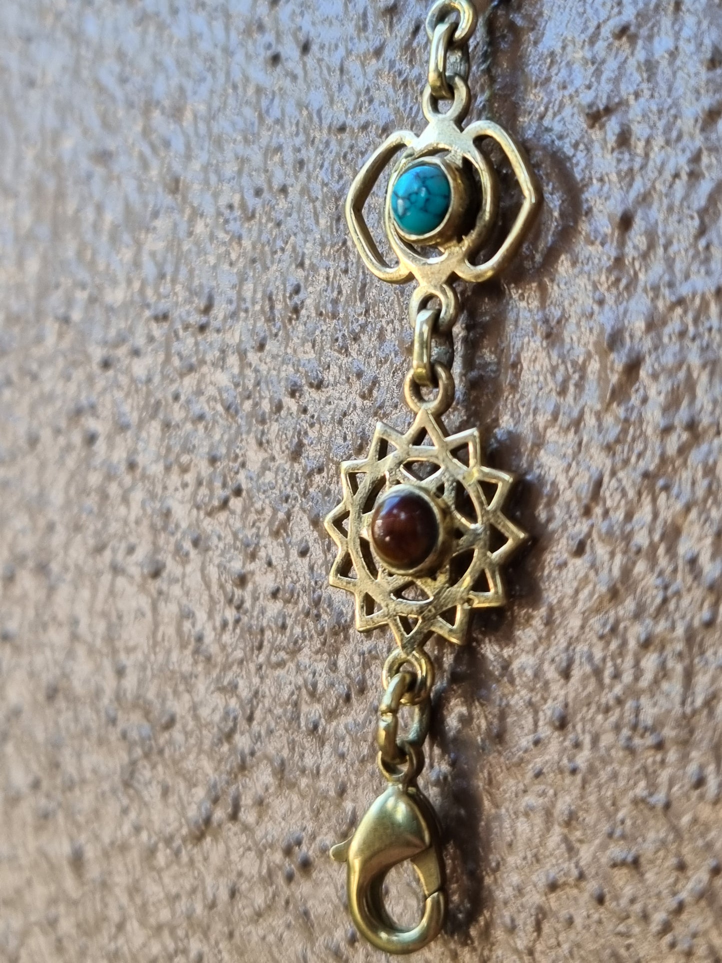 Brass Chakra Bracelet
