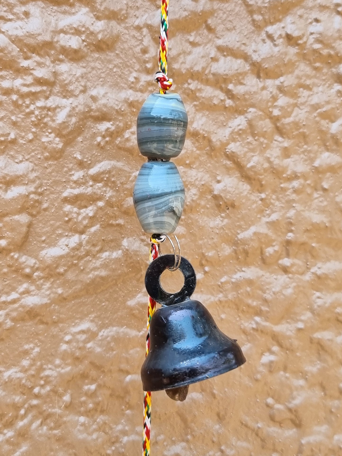 Brass/Glass Hanging Bells