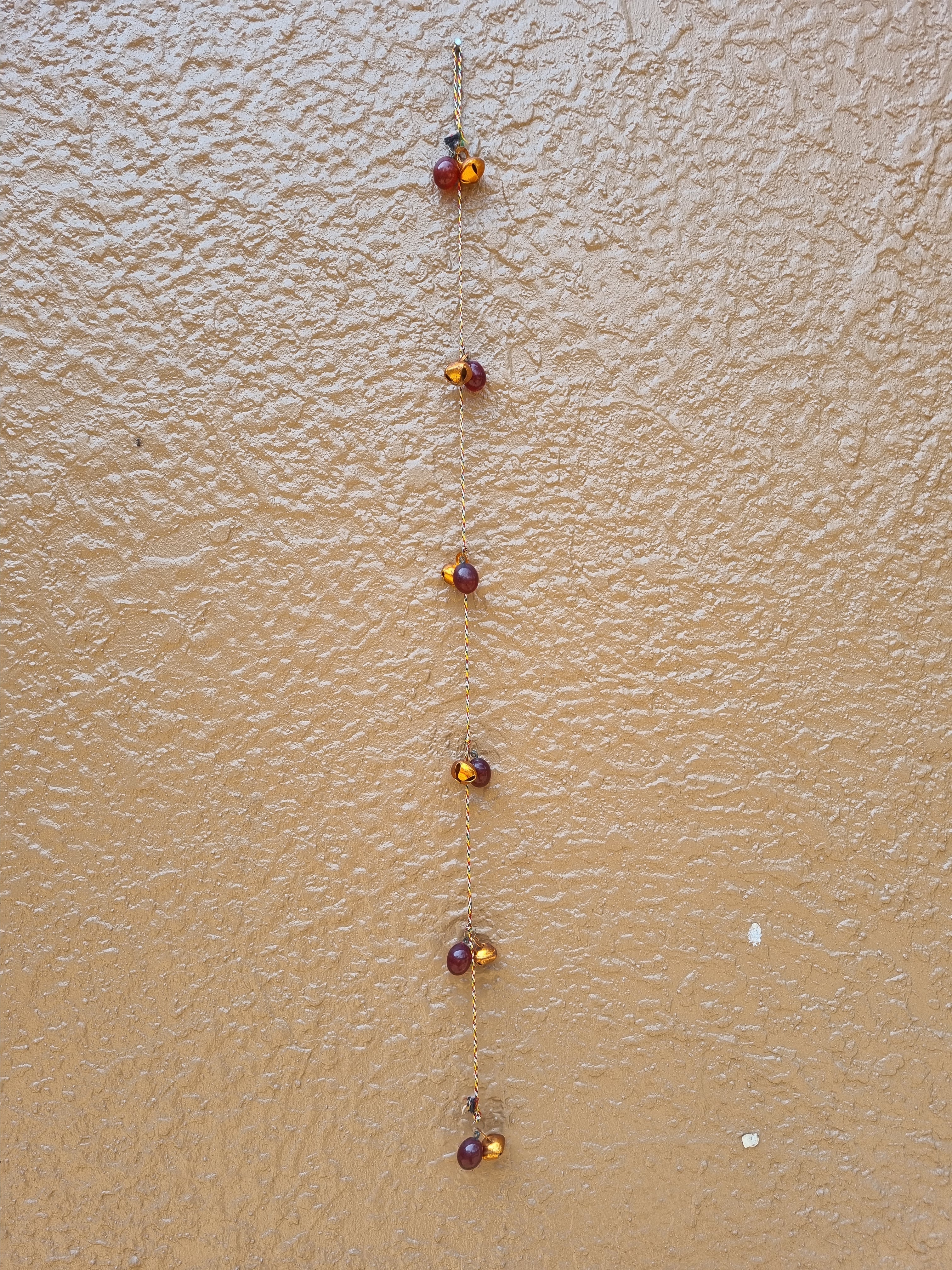 Brass/Glass Hanging Bells