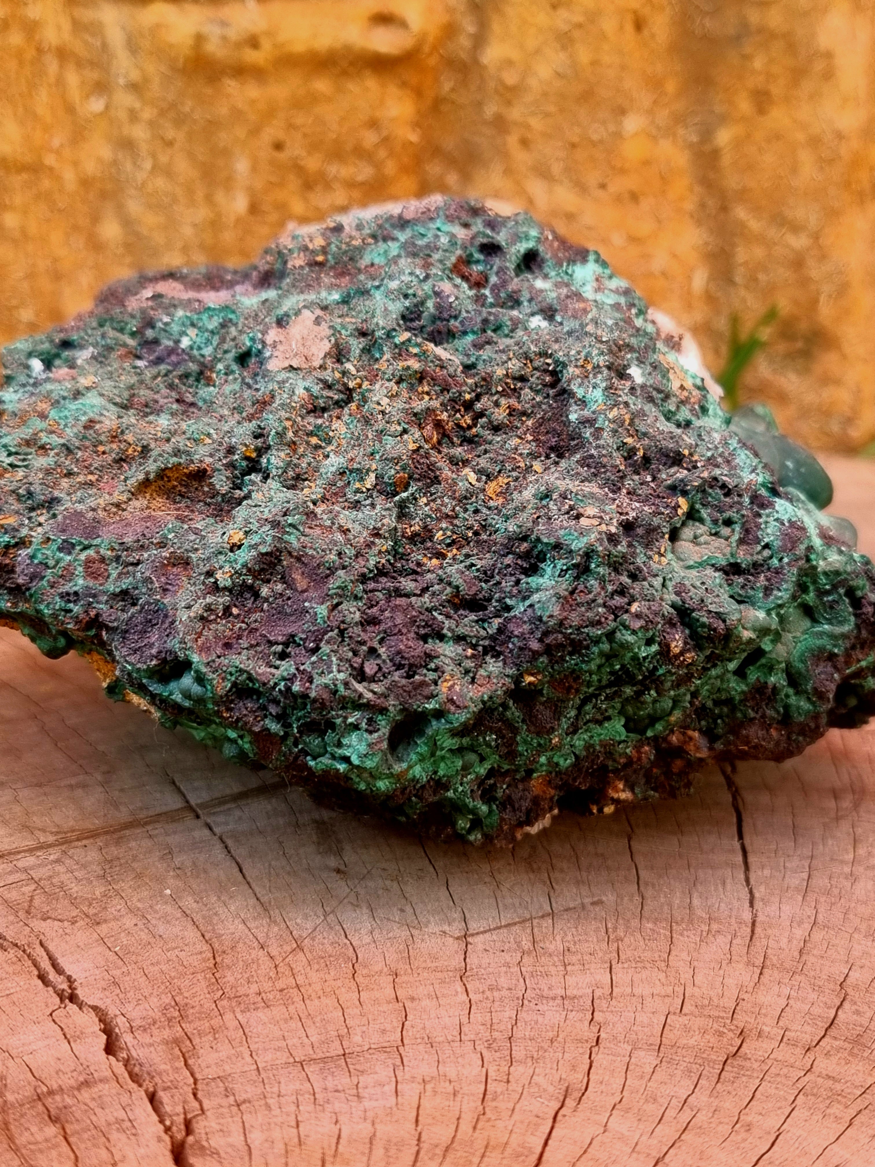Raw Botryoidal Malachite