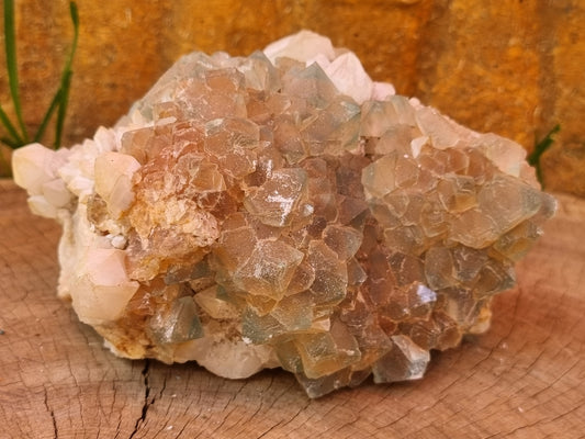 Raw Fluorite Cluster
