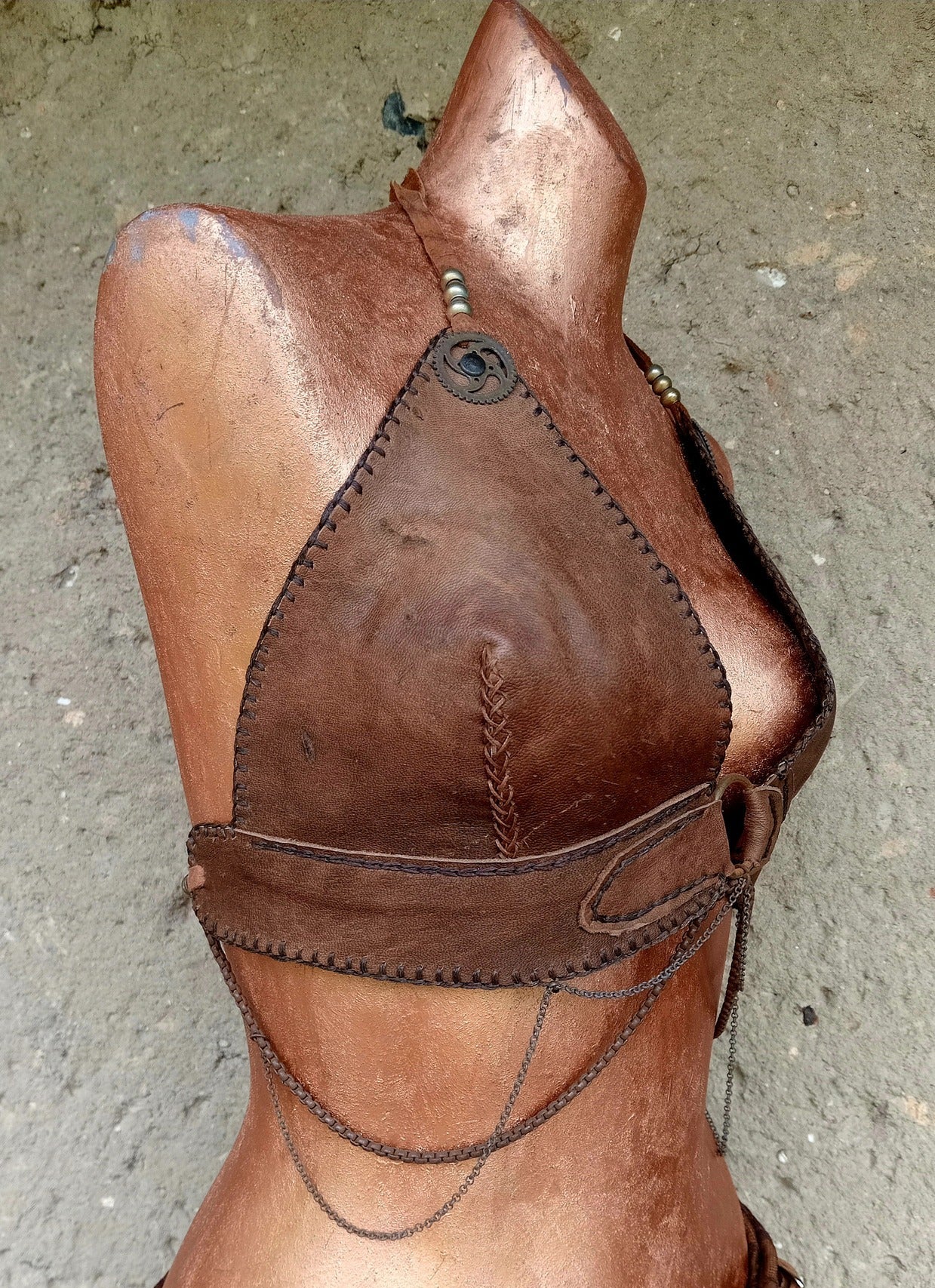 Waru Warrior Leather Top