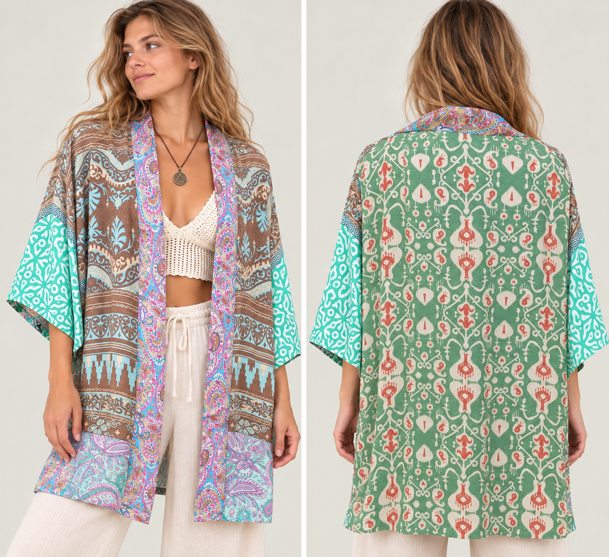 Butter-silk Kimono