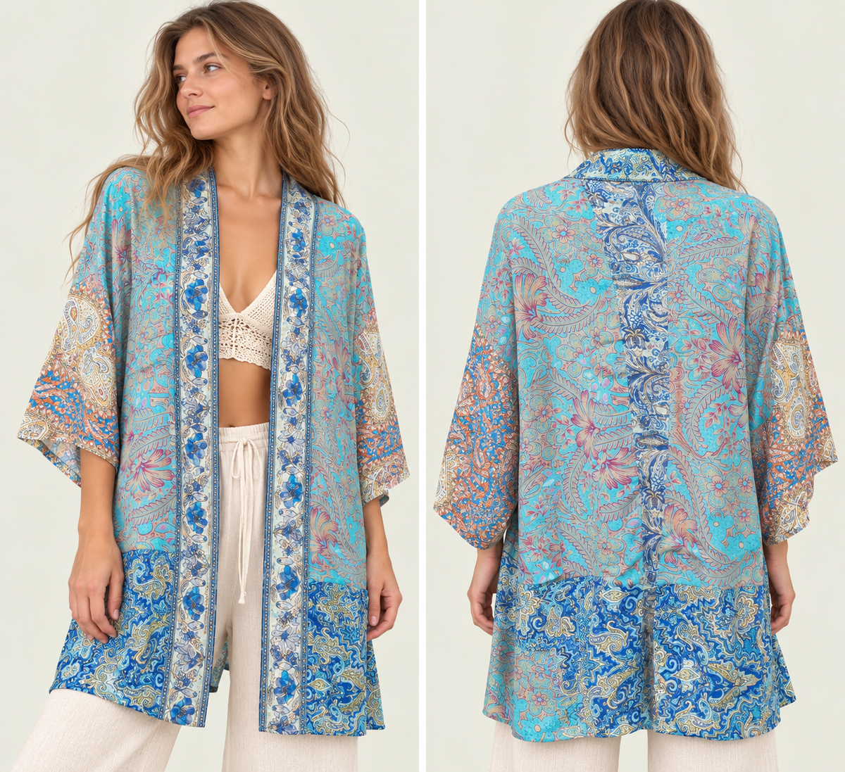 Butter-silk Kimono