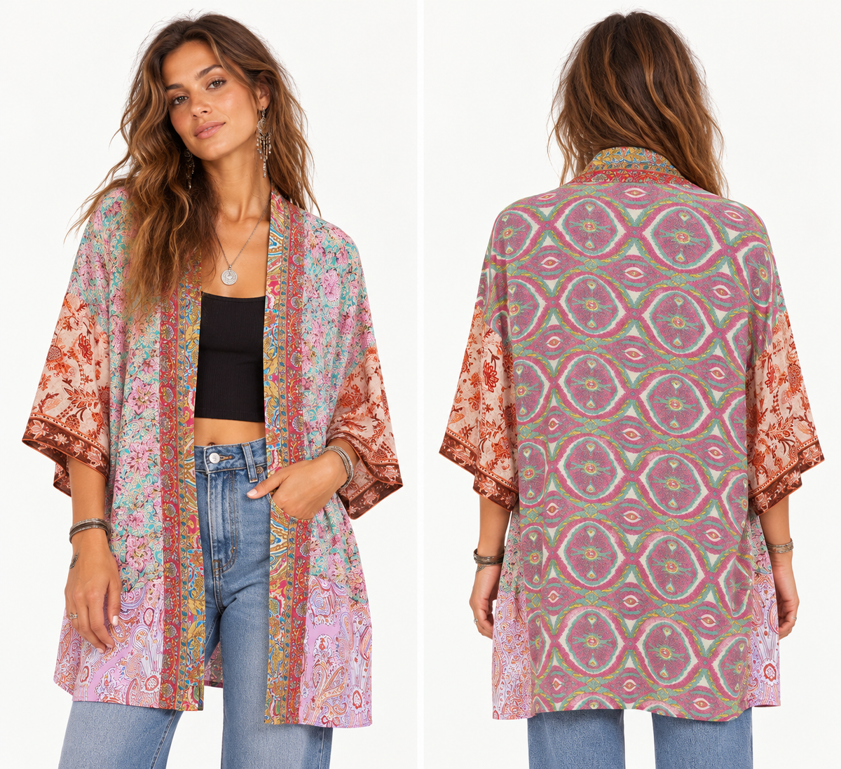 Butter-silk Kimono