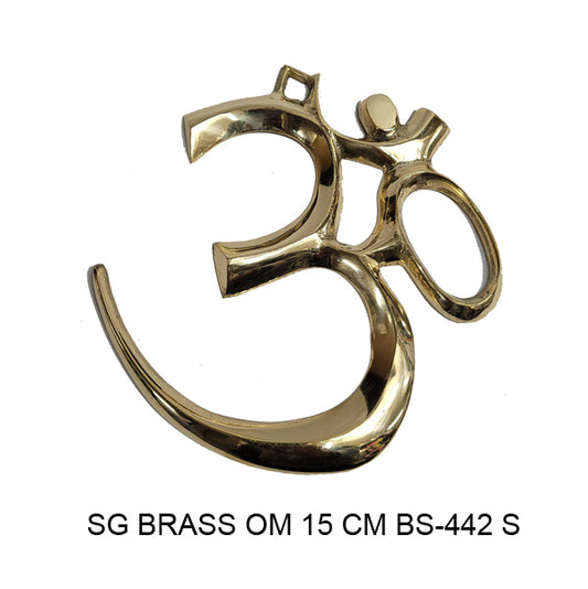 Small Brass Om
