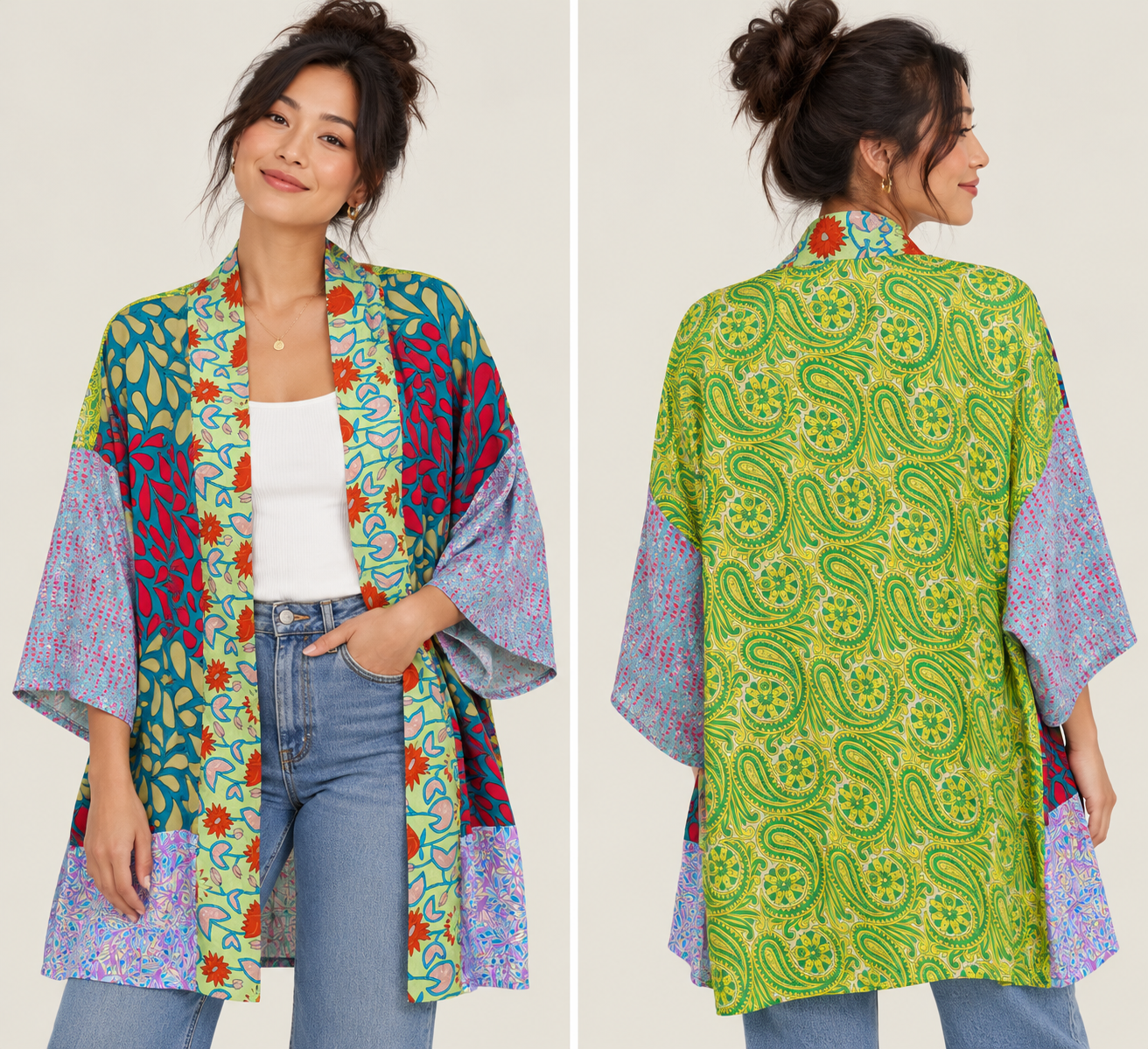 Butter-silk Kimono