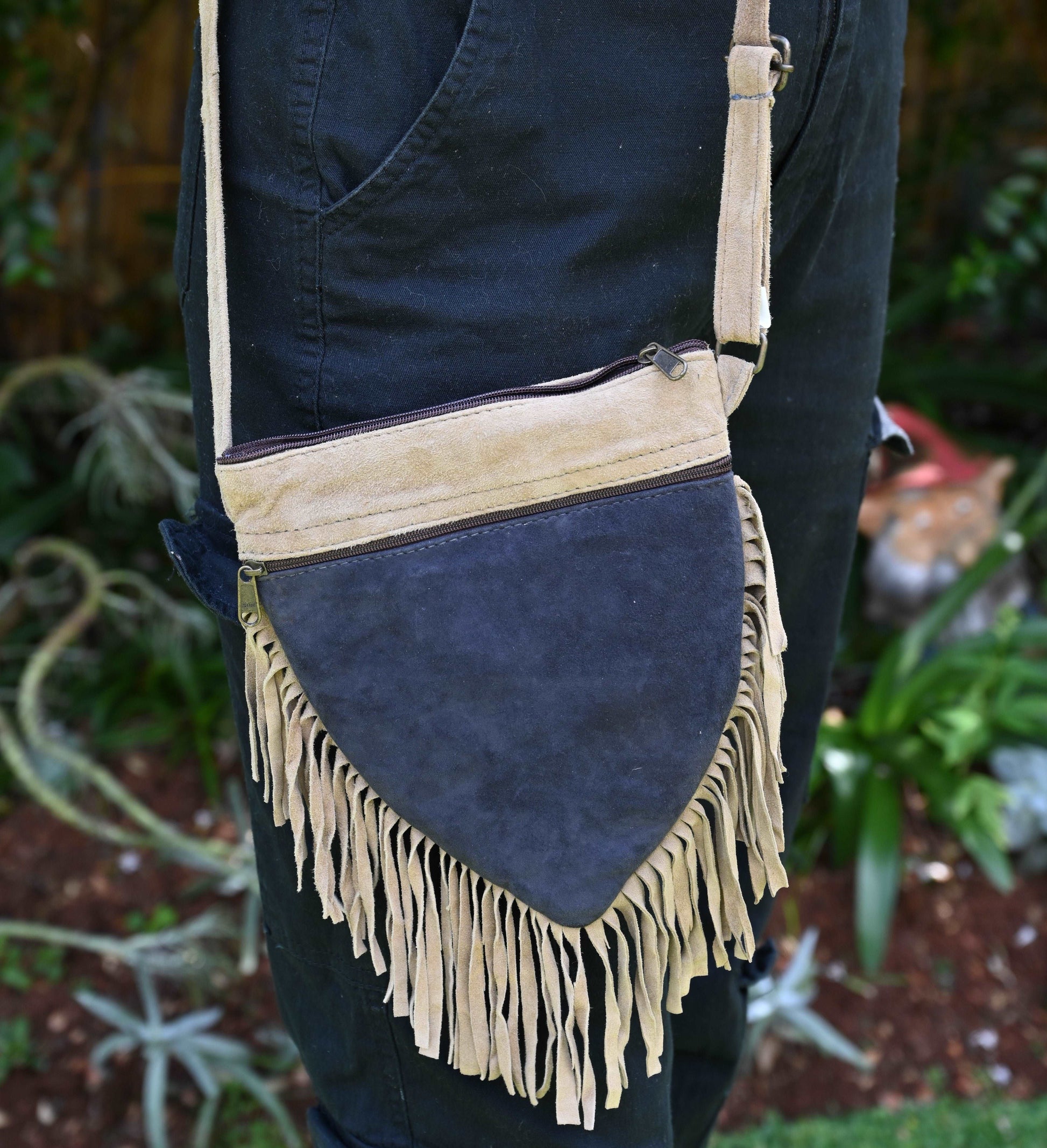 Boho Suede Bag