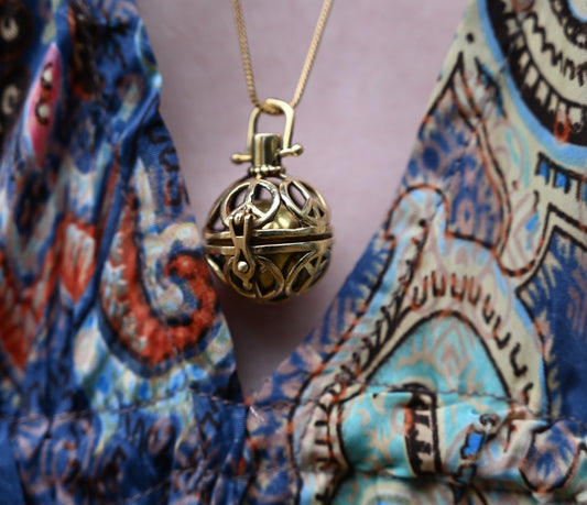 Peace Harmony Bell Pendant