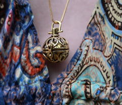 Peace Harmony Bell Pendant