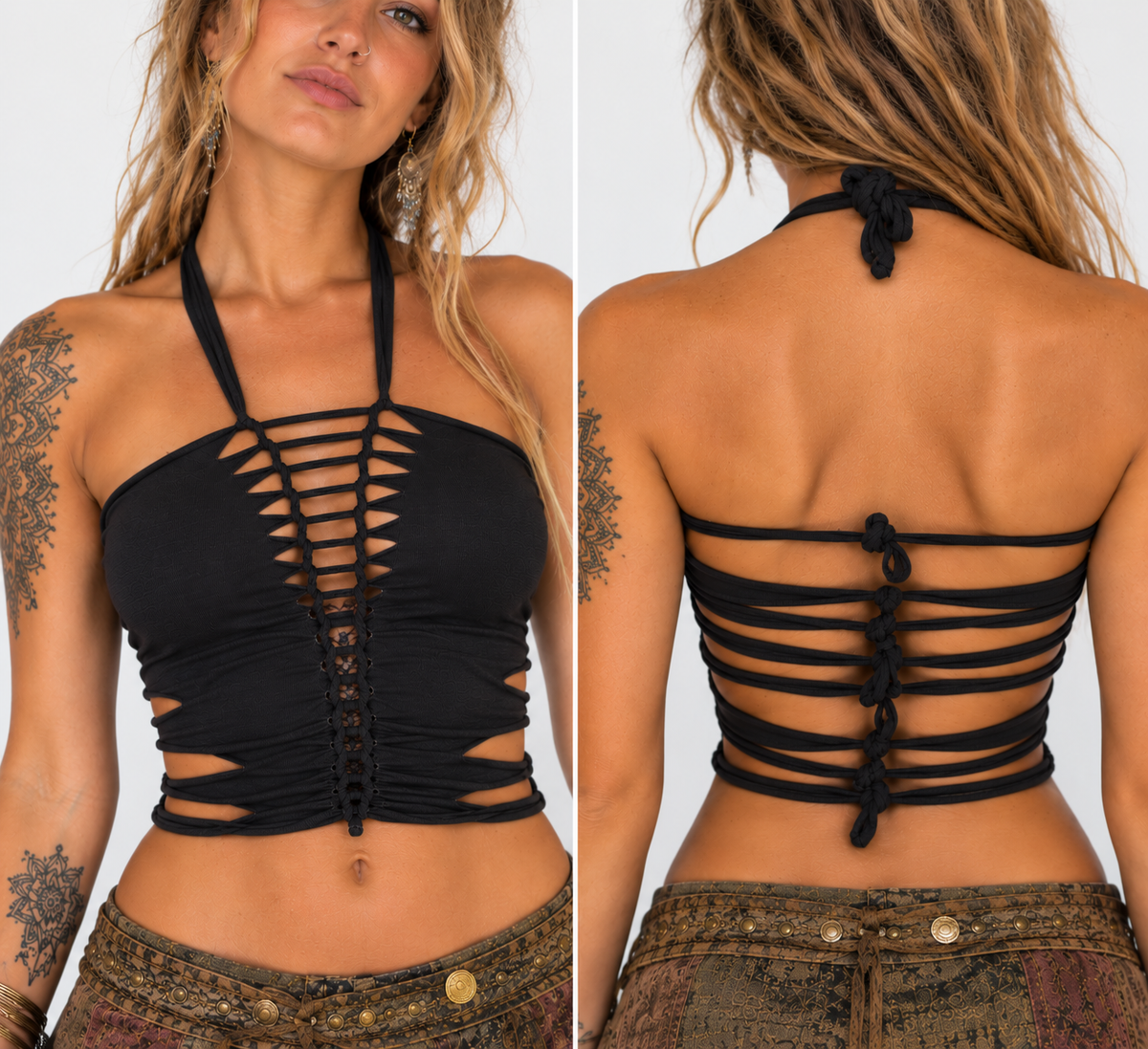 Cotton Distressed Top