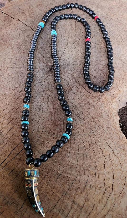 Tibetan Horn Mala Beads