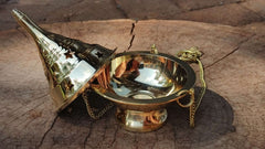 Brass Hanging Incense Holder