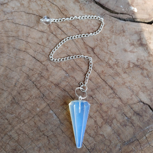 Opalite Crystal Pendulum
