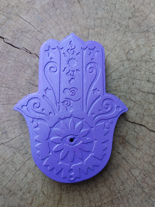 Hamsa Incense Holder